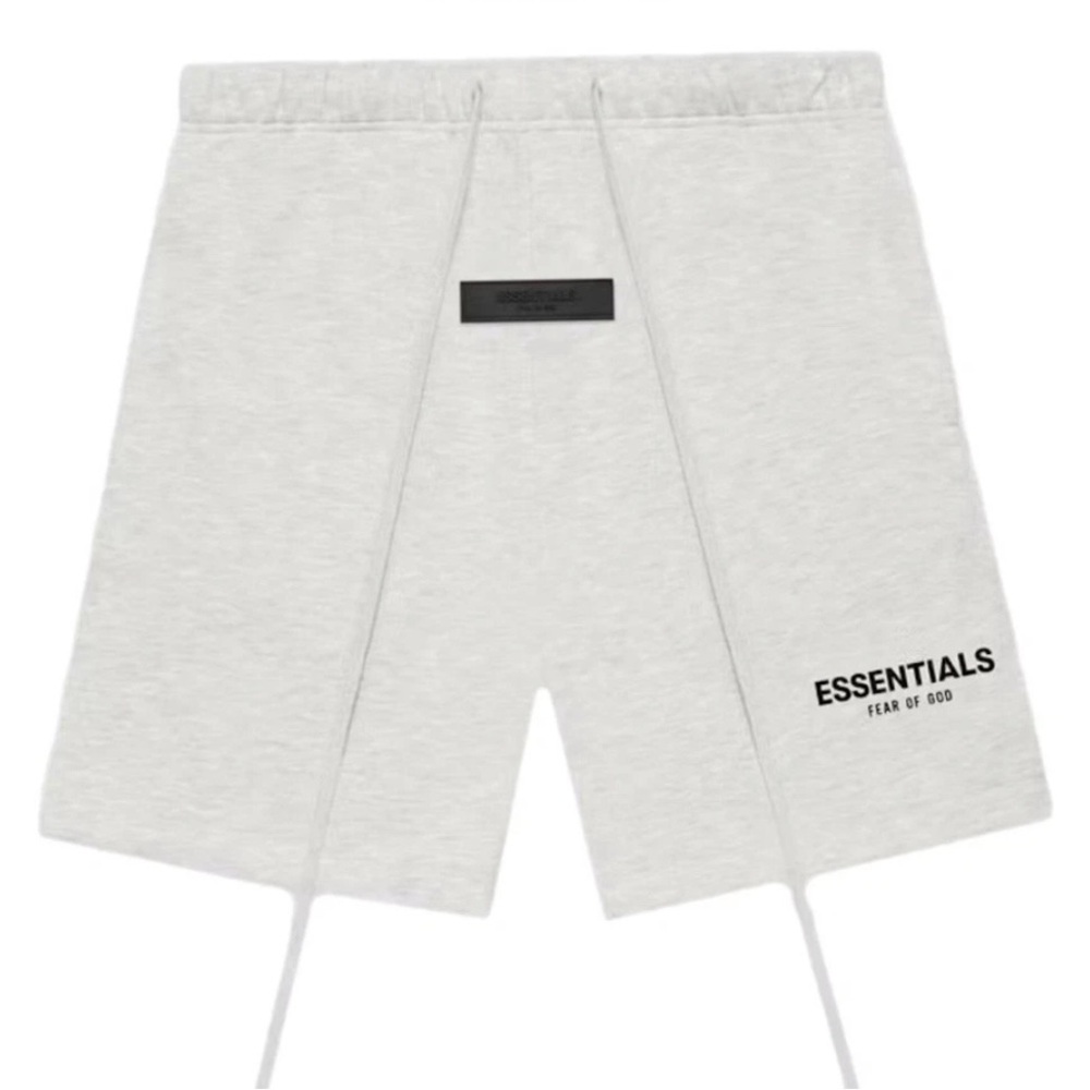 Fear of God Essentials Light Oatmeal Shorts (160BT212012F) Large
